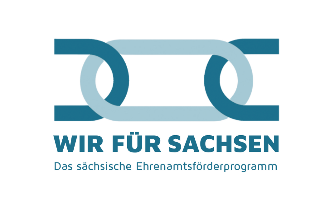 Logo des Förderprogramm Wir für Sachsen
